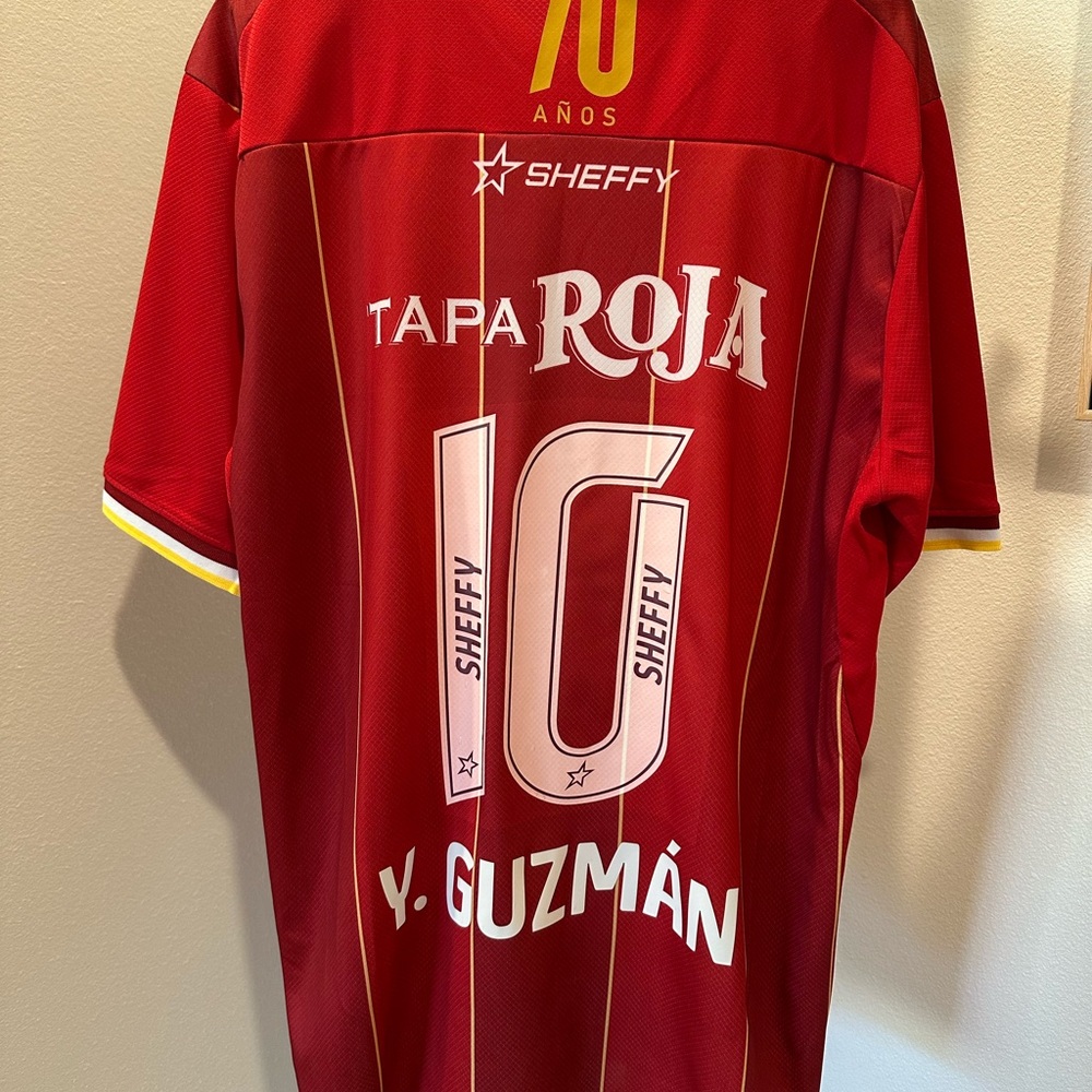 2024-25 Deportes Tolima Yeison Guzman Soccer Jersey